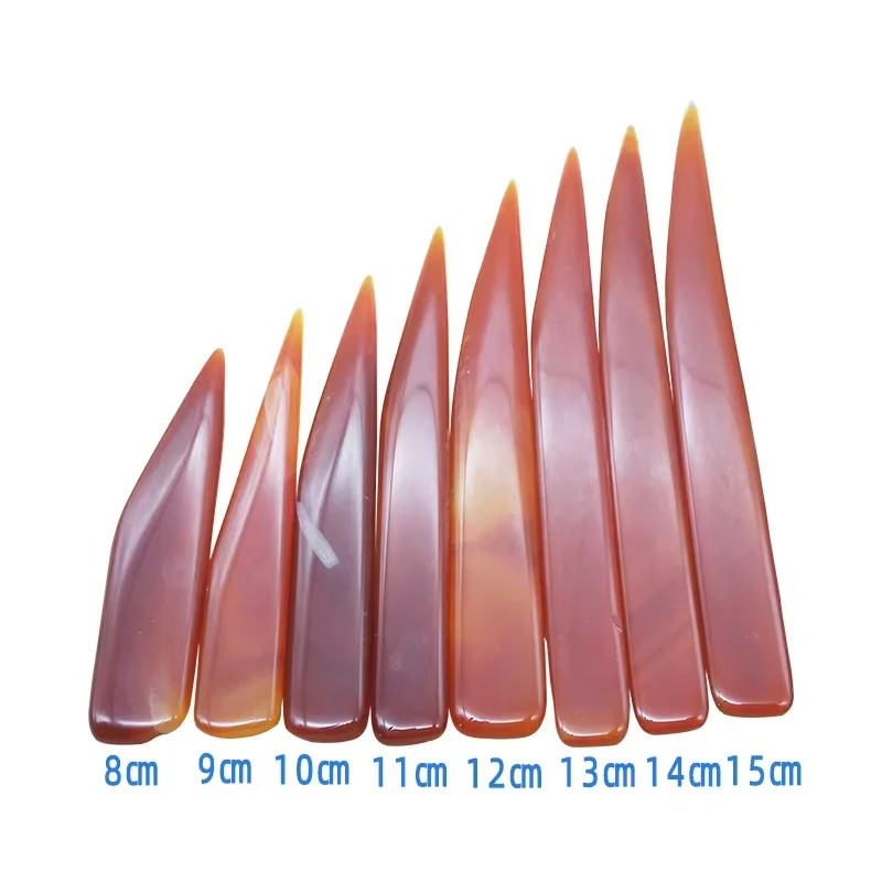 

Agate Knife Craft Polishing Cleaning Wiping Tool for Gold Sliver Copper Burnisher Polishing Knife Jewelry DIY Tool