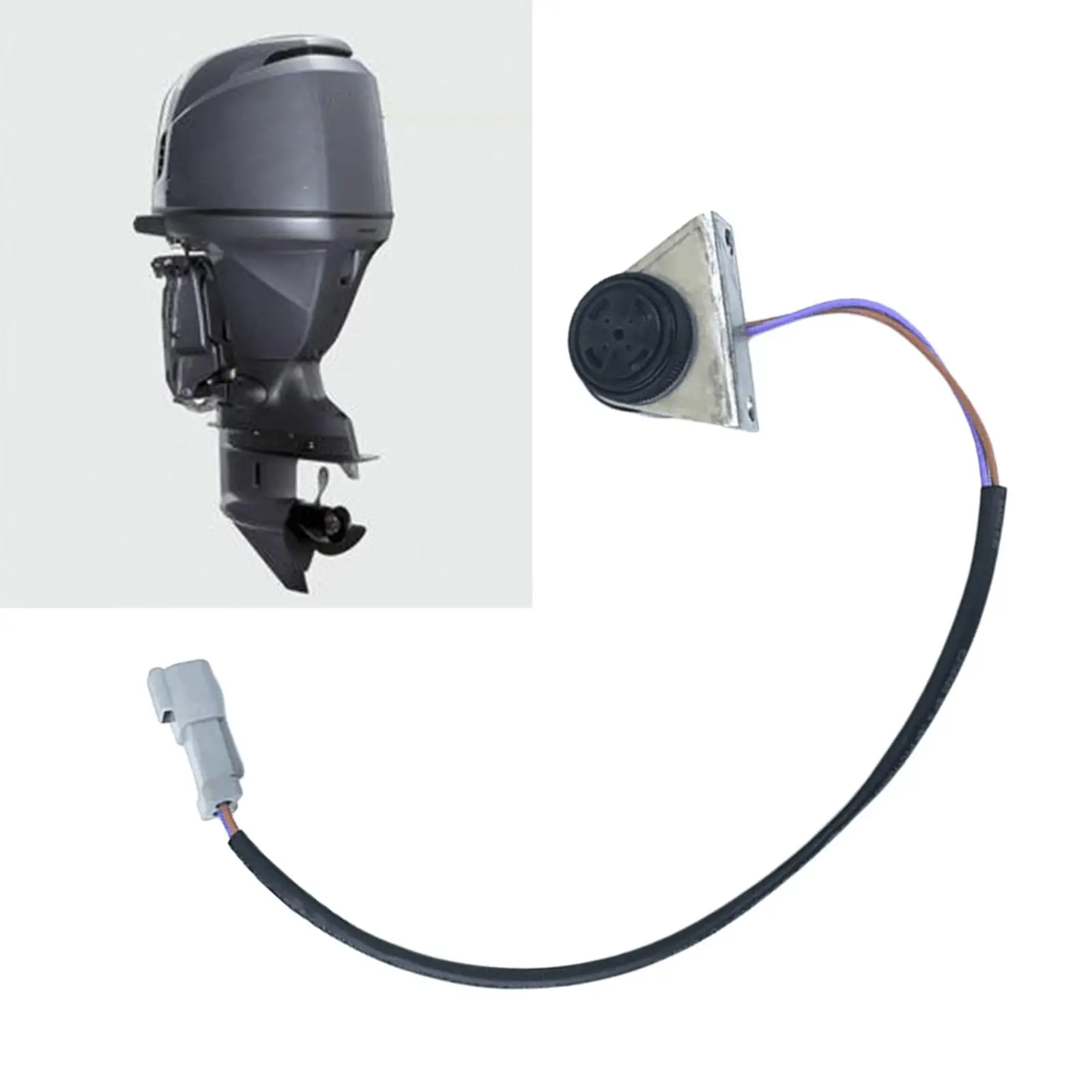 

353629 Сигнальный сигнал, предупреждающие детали для лодки, аксессуары, заменяет сигнализация подвесного двигателя из нержавеющей стали в сборе, предупреждающая сигнализация