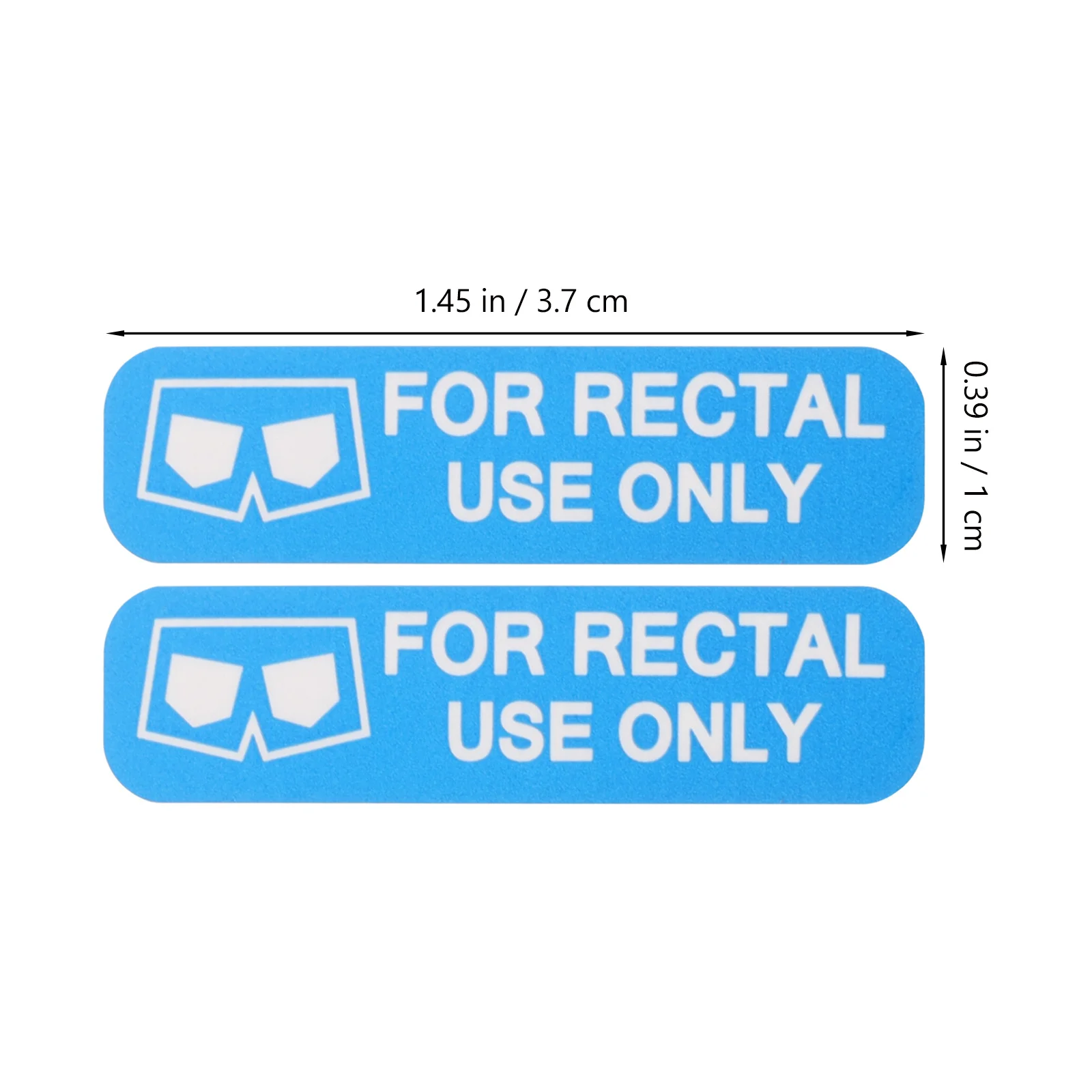 

500pcs For Rectal Use Only Prank Adhesive Labels Novelty Party Joke Removable Labels For Adults Prank Stickers Funny Stickers