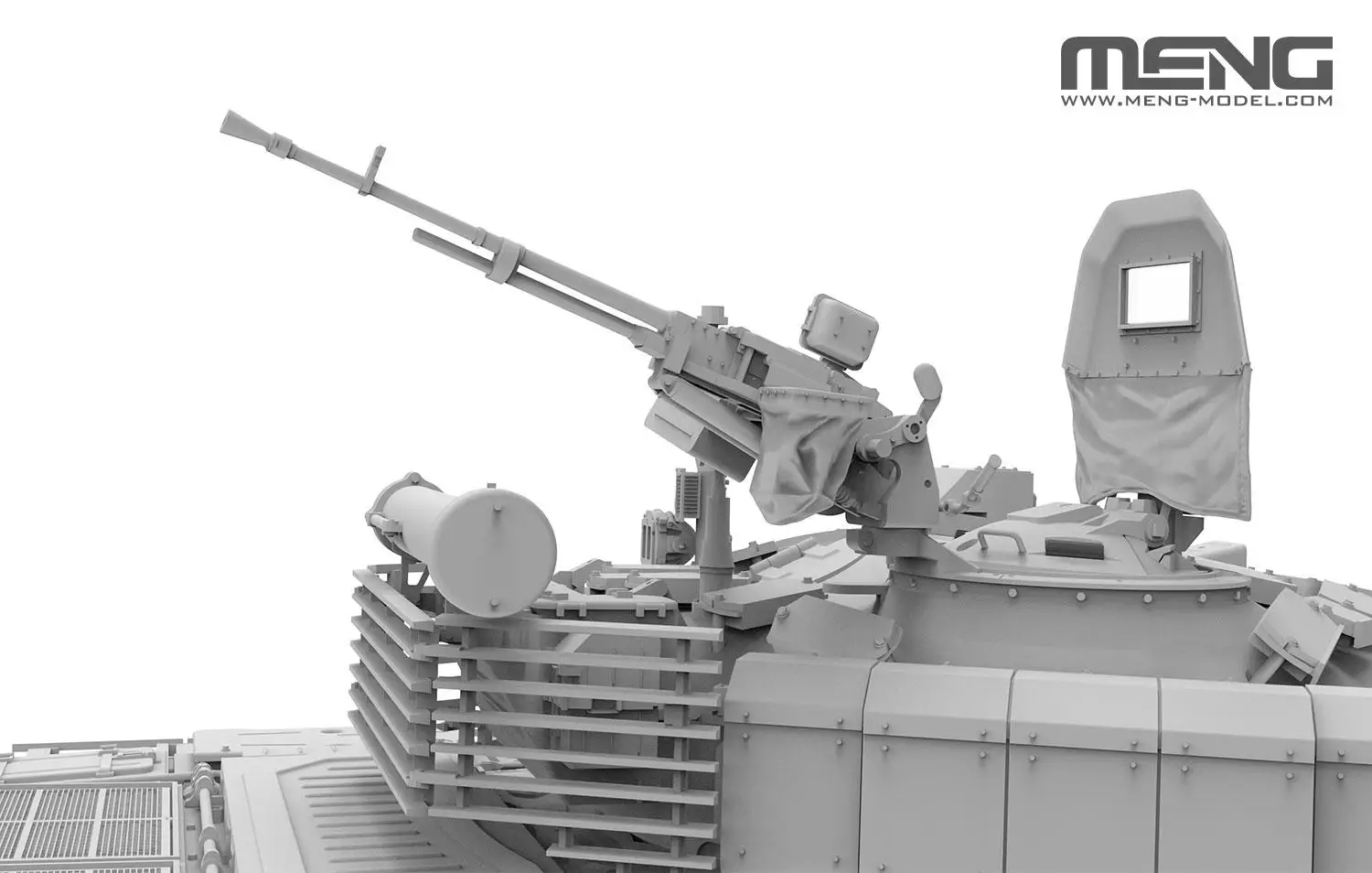 MENG TS-053 1/35 RUSSIAN MAIN BATTLE TANK T-72B3M w/KMT-8 MINE CLEARING SYSTEM