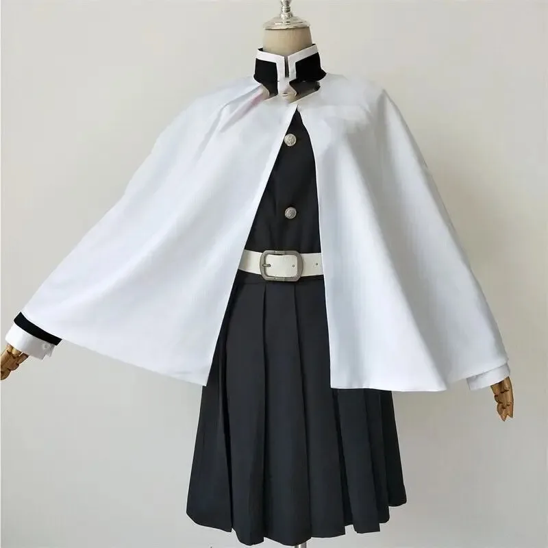 Disfraz de Tsuyuri Kanao, disfraz de Anime Demon Slayer Kimetsu No Yaiba Tsuyuri Kanao, uniforme de Cosplay, Kimono Haori para mujer