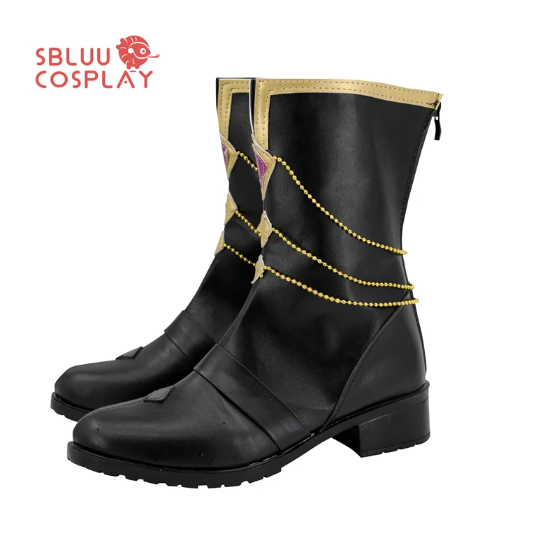 

SBluuCosplay Game Ritsu Sakuma Cosplay Shoes Halloween Party Custom Made Boots