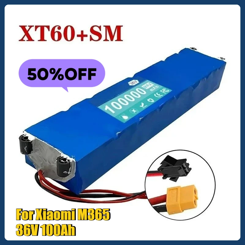 Per Xiaomi M365 36V100Ah Scooter Batteria 36V100000mAh Batteria Scooter Elettrico BM