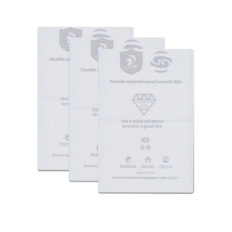 20pc Hydrogel Film For iPad pro 11 10.5 9.7 12.9 10.2 Tablets Up To 13 inches Front Screen Protector Cutting Machine Film Fonlyu