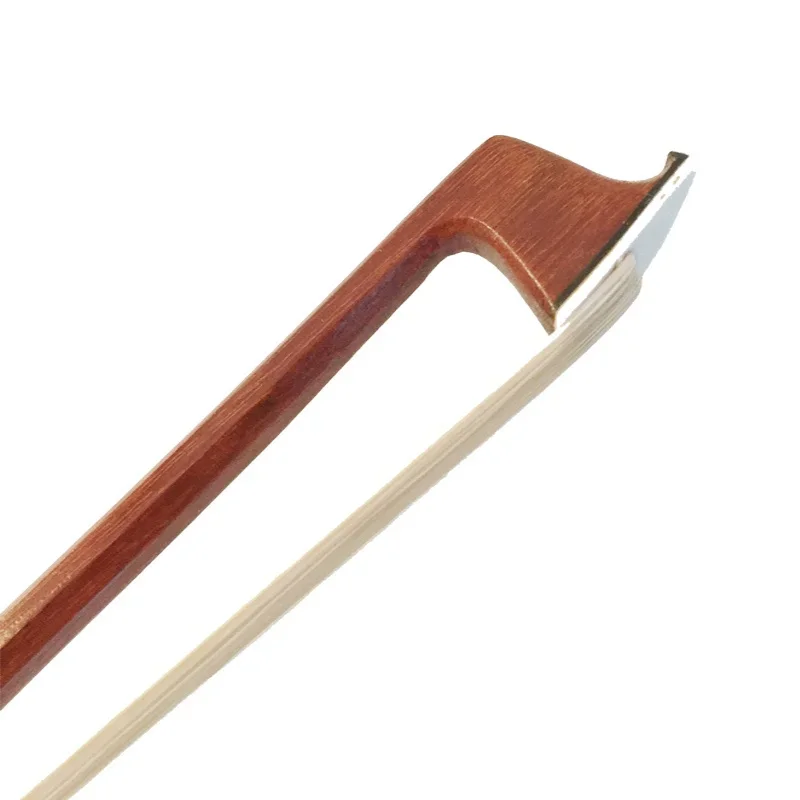 High Quality Violin Bow 4/4 Size Advanced Brazil Wood Bow White Horse Hair Fiddle Violin Accessories