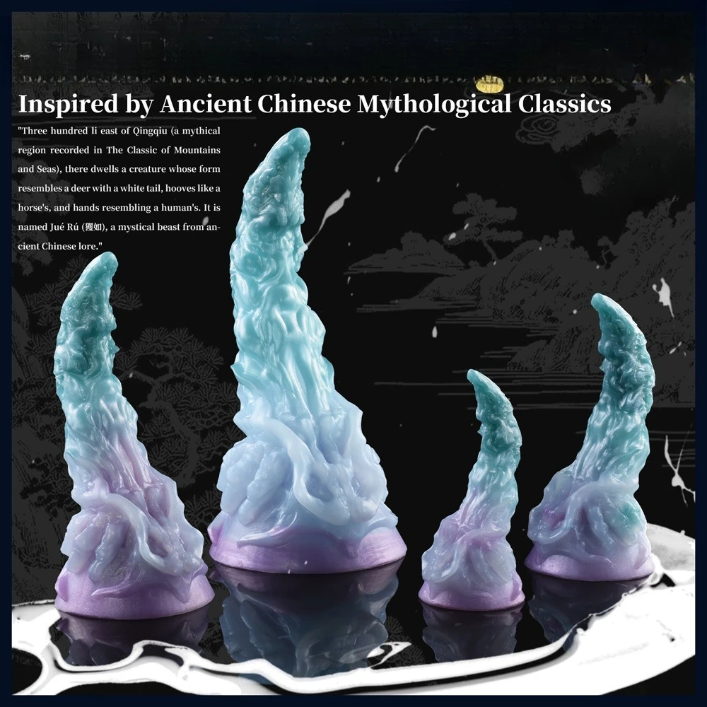 ซิลิโคนแมงป่องหาง Hook Dildo ดูดถ้วยกระตุ้นช่องคลอด Monster อวัยวะเพศชาย Butt Plug หญิง Masturbator Fetish เพศของเล่น