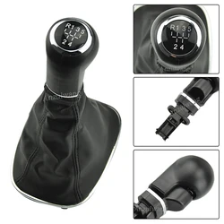 Car Accessories 5/6 Speed Car Gear Shift Knob Gaitor Boot for OPEL VAUXHALL CORSA D 2006 2007 2008 2009 2010 2011 2012 2013 2014