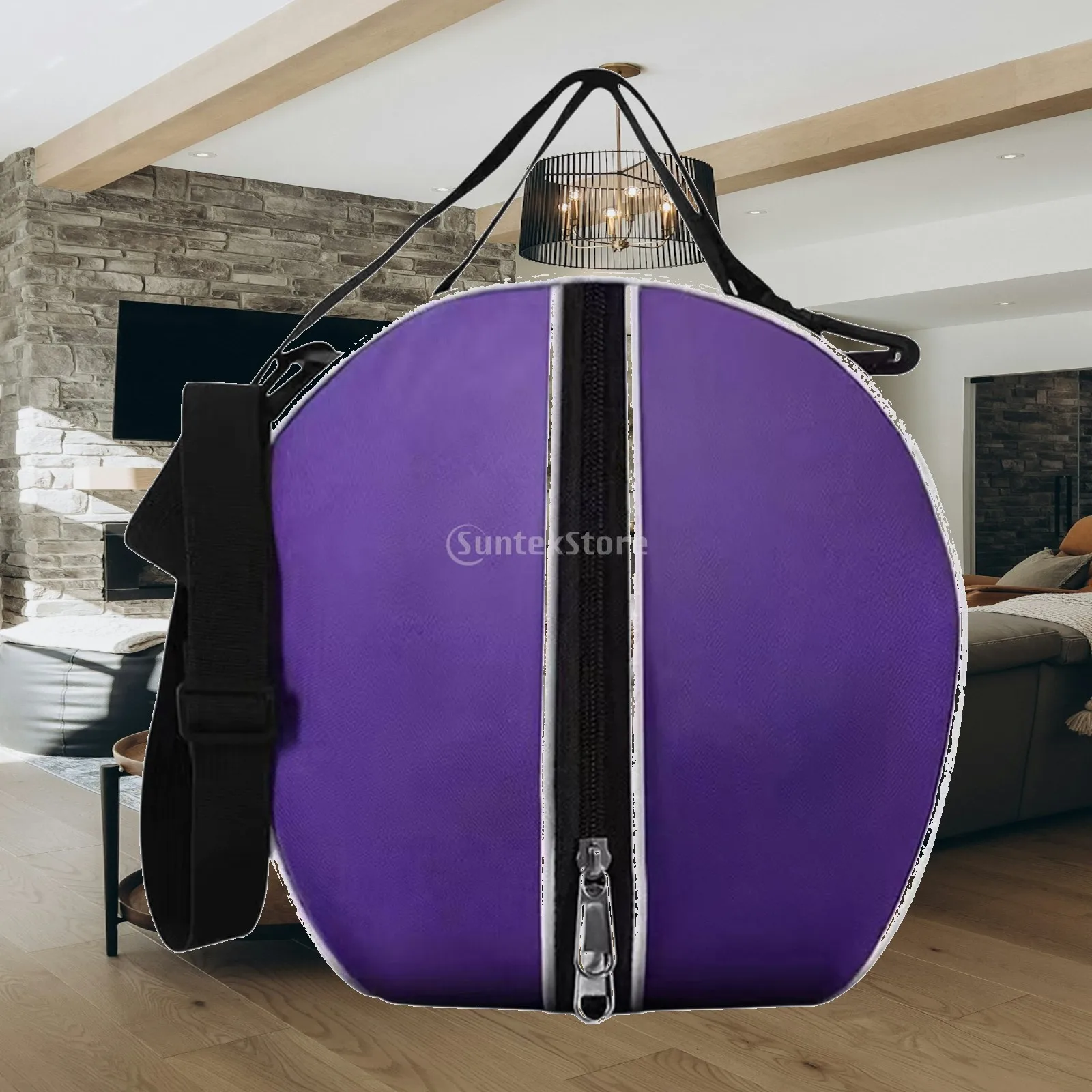 Round Basketball Bag Sport Equipment Storage for Exercise Workout Sport