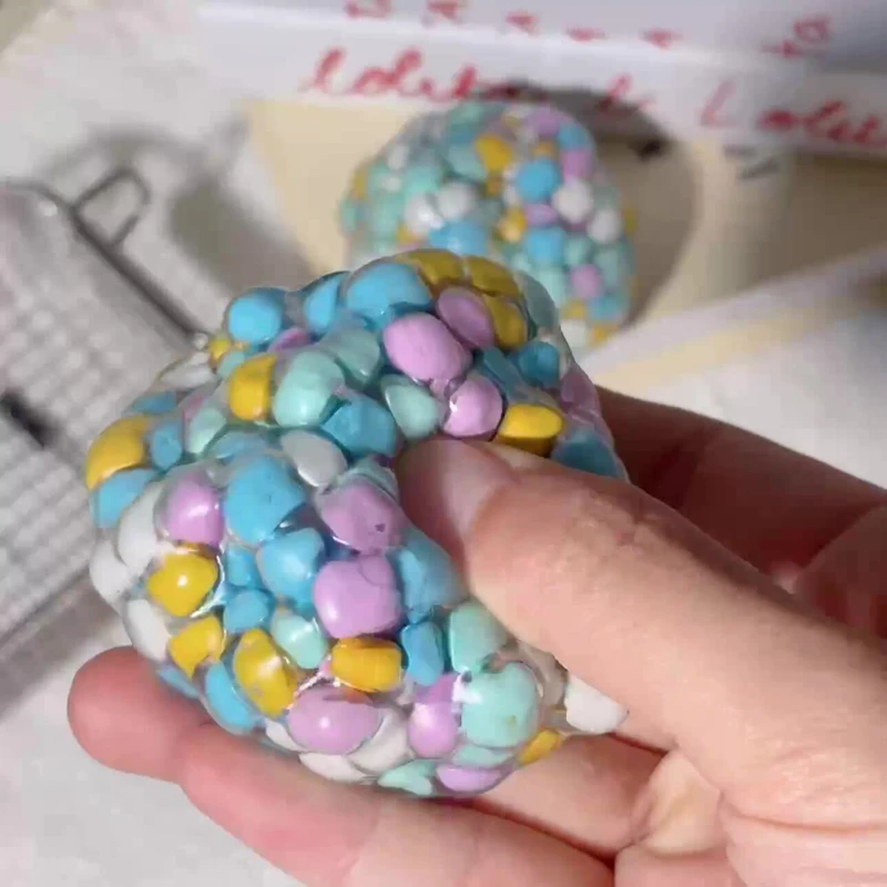 Jouets sensoriels anti-stress Squishy Dopamine pour adultes, jouets anti-anxiété, balles à presser pour l'autisme et la concentration