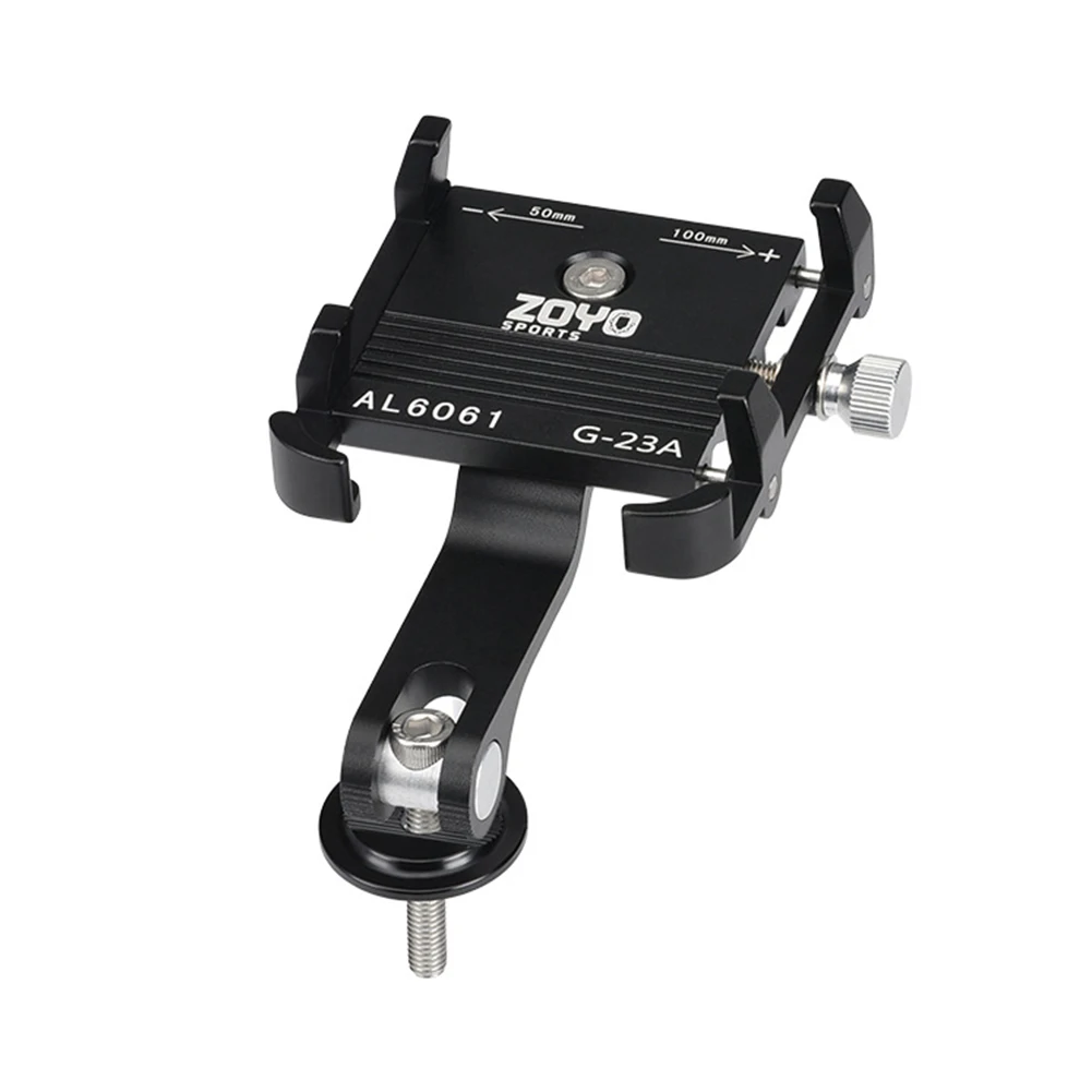 Fahrrad-Telefonhalterung, Telefonständer, Halterung, Anti-Shake-Fahrrad-Telefonclip, 90 Grad drehbar, Fahrrad-Telefonhalter, Klemme für 2–4 Zoll große Telefone