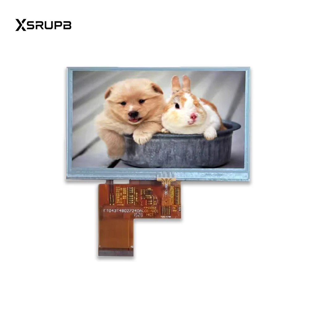 

4.3 inch MP5 GPS TFT LCD Inside Display Screen KD43G18-40NB-A1 KD43G18-40NB-A5 C430P T43P12