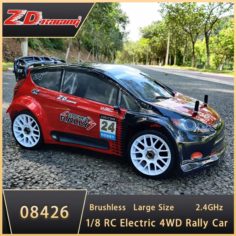 ZD Racing 9071-V2  High Speed 1/8 RC Rally Flat Sport Cars 80km/h 4WD  Car Model Buggy Off-road Vehicles Remote Control Adults