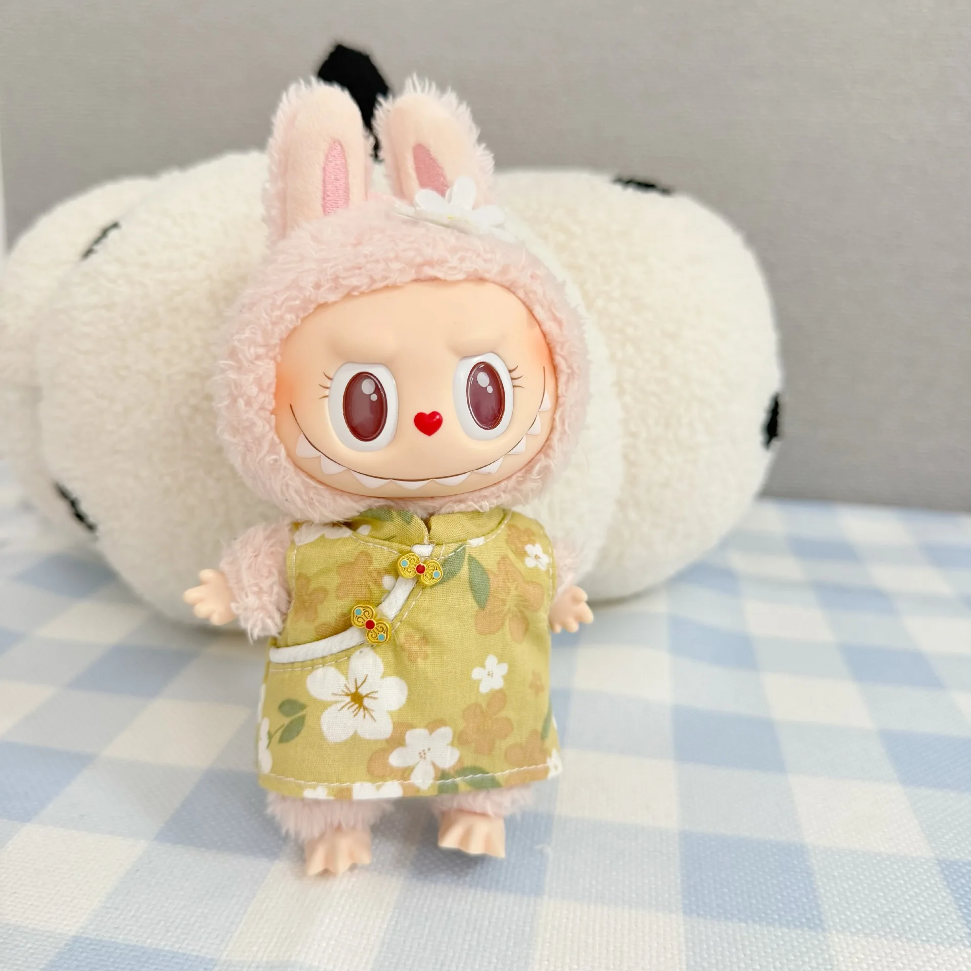 Ropa Labubu, disfraz Tang, Ropa tradicional china para Labubu V3, Ropa para muñecas, accesorios, Ropa Labubu