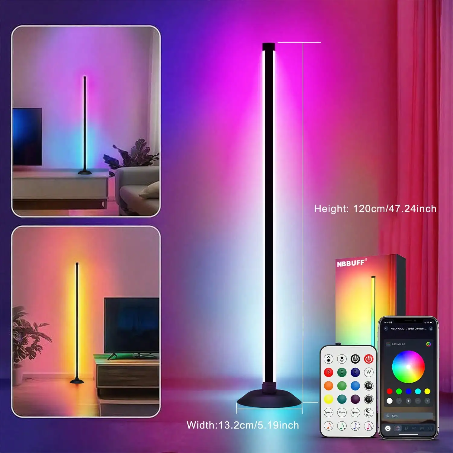 3 AC+3 USB (1 Type-C) Socket, 5Ft Cable, Surge/Overload Protection, Travel/Home Gift