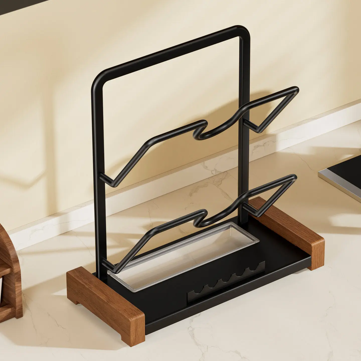 cherry-wood-kitchen-pot-lid-holder-multi-function-storage-rack-for-spatula-chopping-board-utensil-storage-organizer