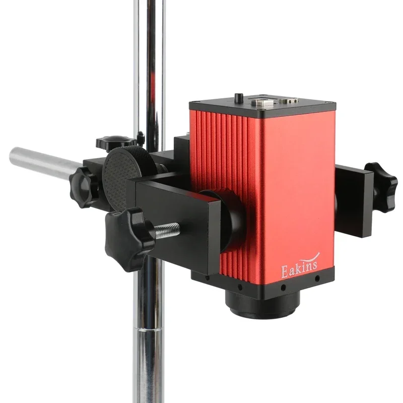 Imagem -06 - Digital Video Câmera Machine Vision Ajuste Microscópio Stand Fixture Range 2580 mm Base de Liga de Alumínio 48led Ring Light