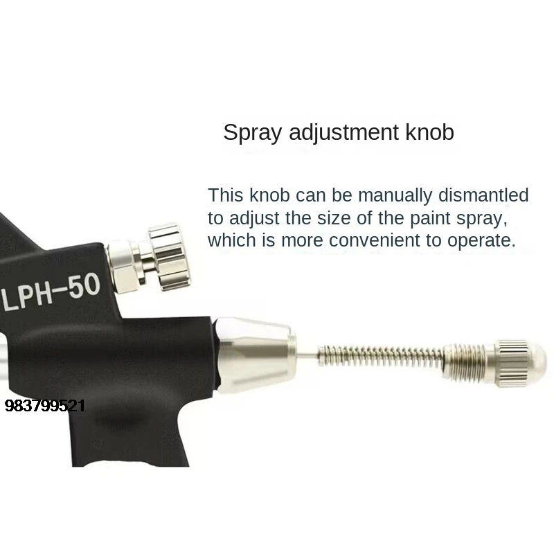 

Good Price LPH-50 Small Spray Gun Low Pressure High Atomization Car Furniture Repair Leather Small Spray Gun Paint Gun Sm