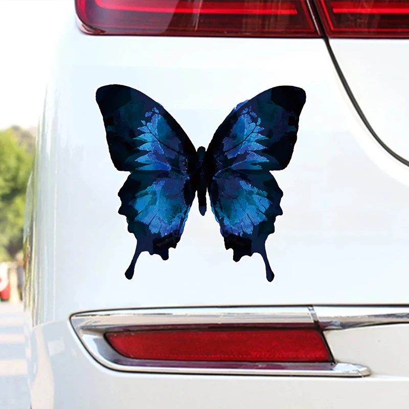 jt259# Flash Butterfly Moore Butterfly Car Stickers For Laptop Water Bottle Phone Car Motorcycle Vehicle Paint Window