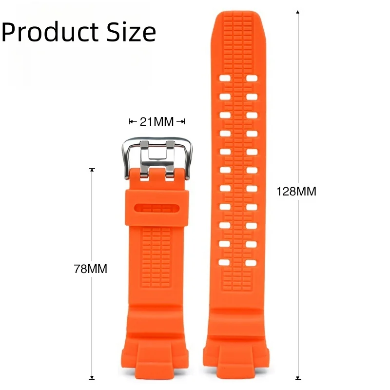 22mm Resin Strap for Casio G-Shock GW-3000 GW-3500 GW-2000 GW-1200 Aviation Series Watch Band Replacement Black\Red\Armygreen