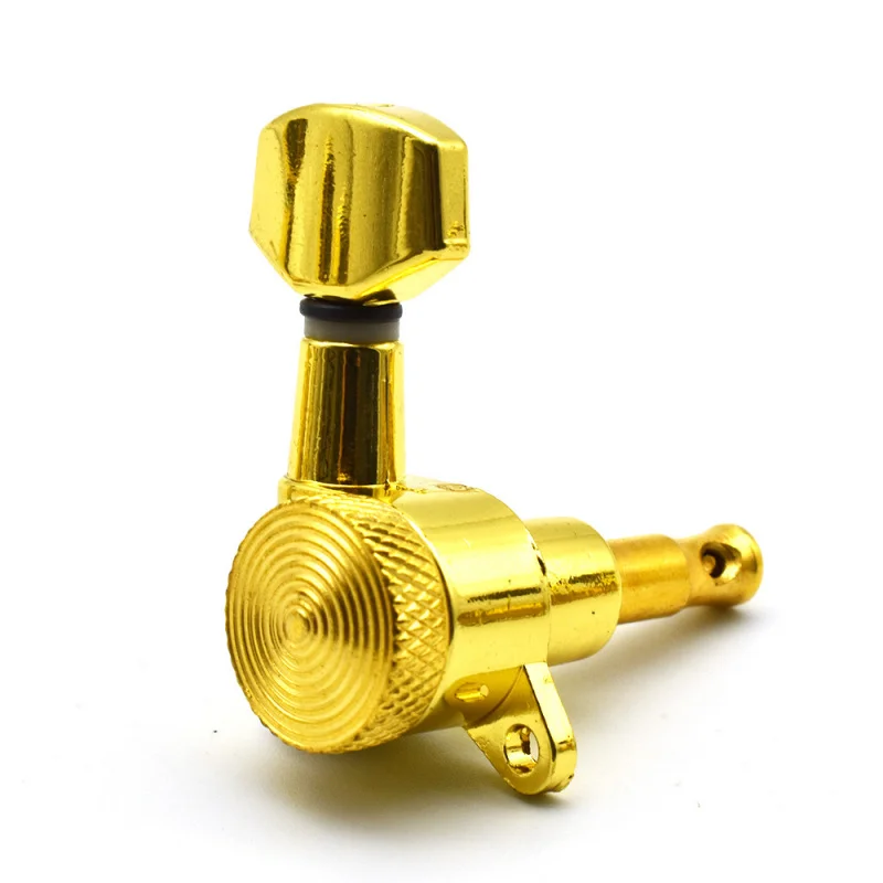 

Gold Guitar Locking String Buttons Small Square Handle Tuning Pegs Headstock String Tuners Guitar Accessories