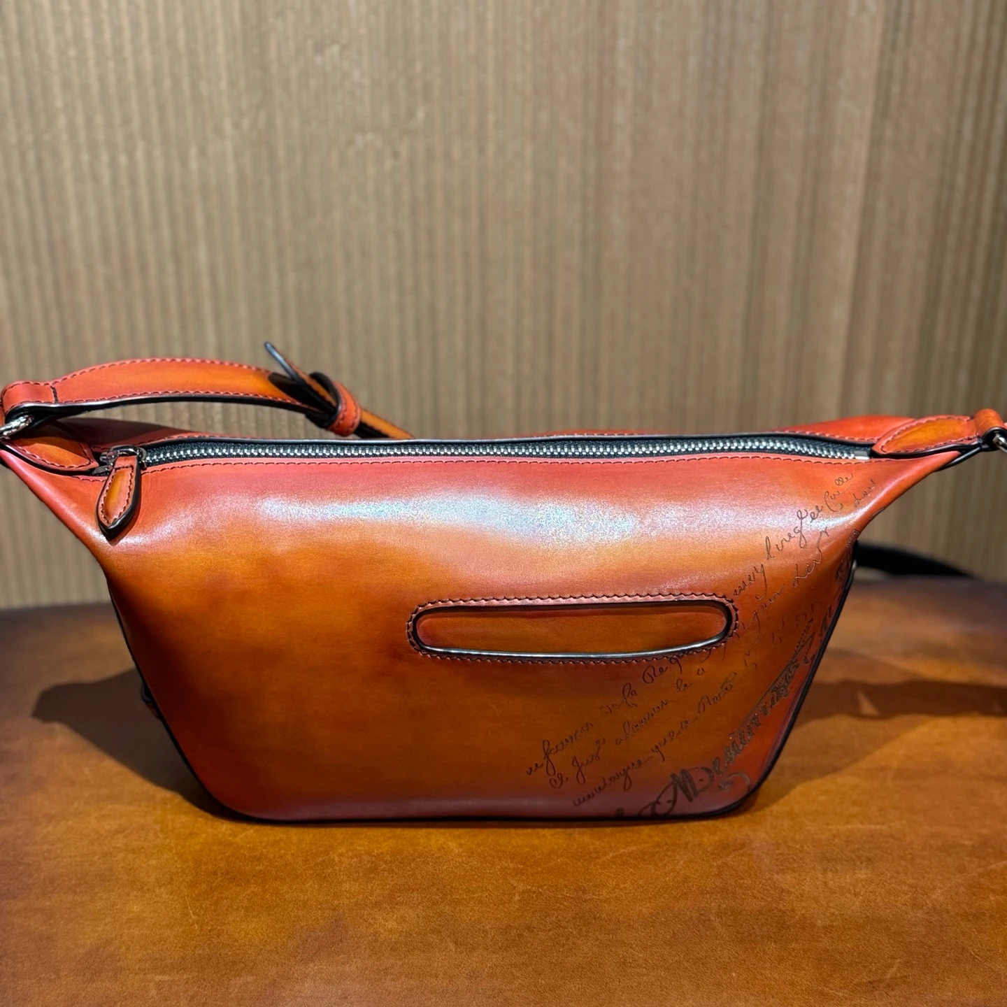 DIMY 2025 New Arrival Handcrafted Leather Crossbody Bag, Tanned Leather Commuter Style Postal Bag, Vintage Top Grain Leather Men