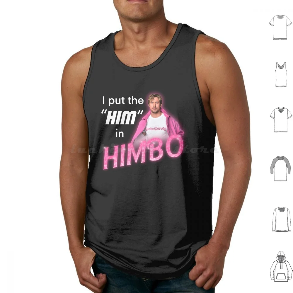 

I Put The Him In Himbo Tank Tops Print Cotton