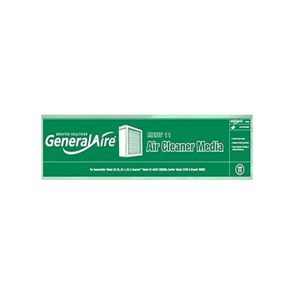 GeneralAire Pleated Media filter 12758 General 3-PACK SPECIAL