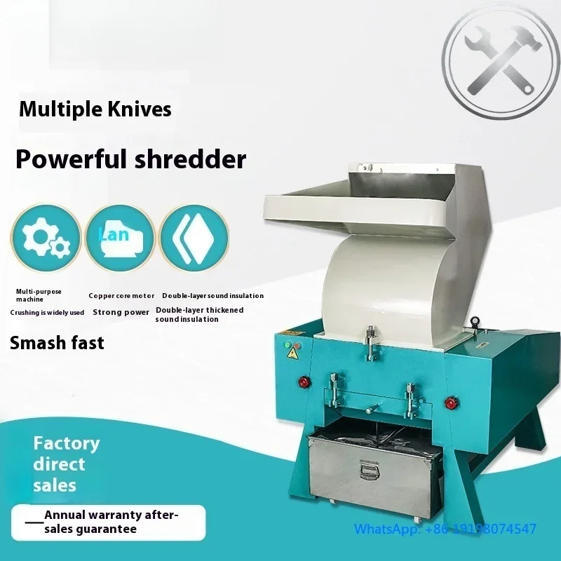 

Multifunctional Silent Plastic Crusher Powerful Crushing Feeding Machin For Water Mouth Edg Material