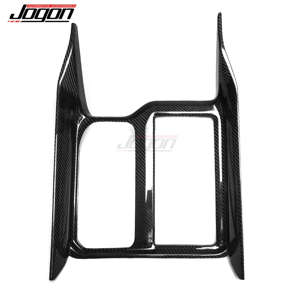 Real Carbon Fiber  Console Gear Shifter Box Panel Cover For Dodge Ram 1500 TRX 2019 --2023 Car Interior Accessories