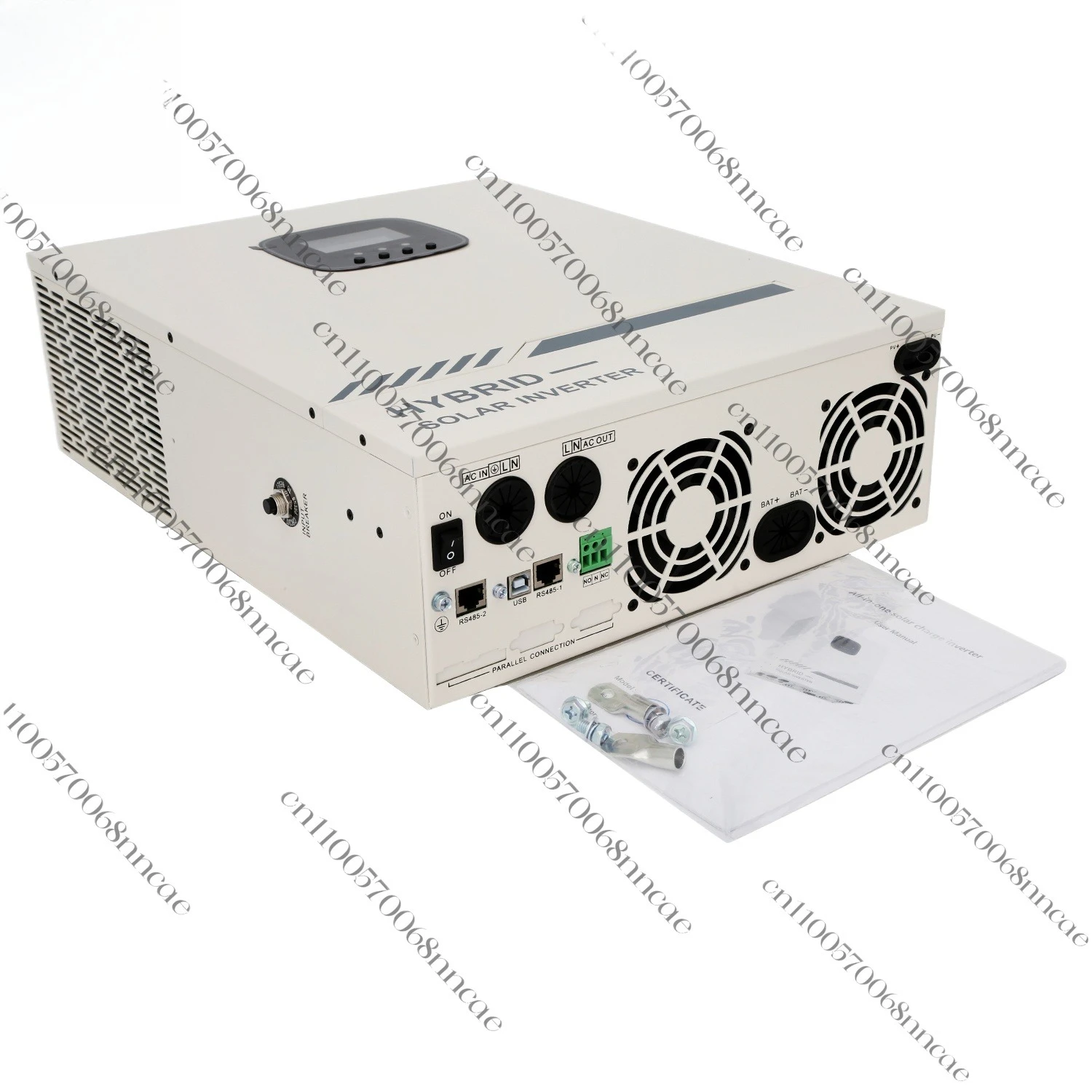 BR Solar 3.5KW 5KW 100A  Hybrid Solar Inverter with Mppt Controller Built in for Solar Power System
