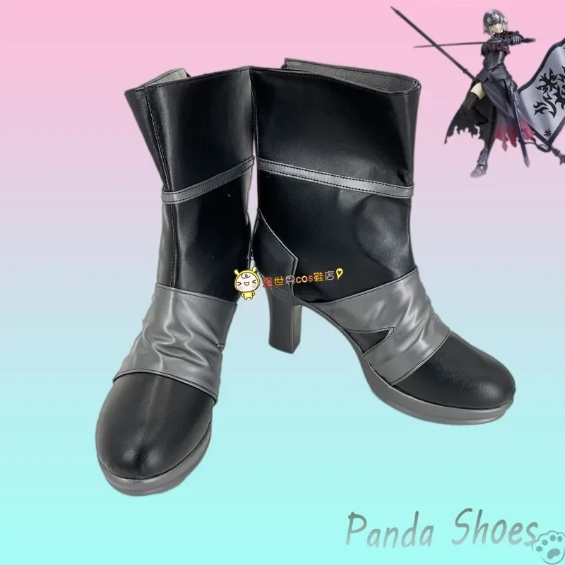 

Fate Жанна д'Арк Обувь для косплея Аниме Cos Comic Косплей Костюм Опора Обувь для Con Halloween Party