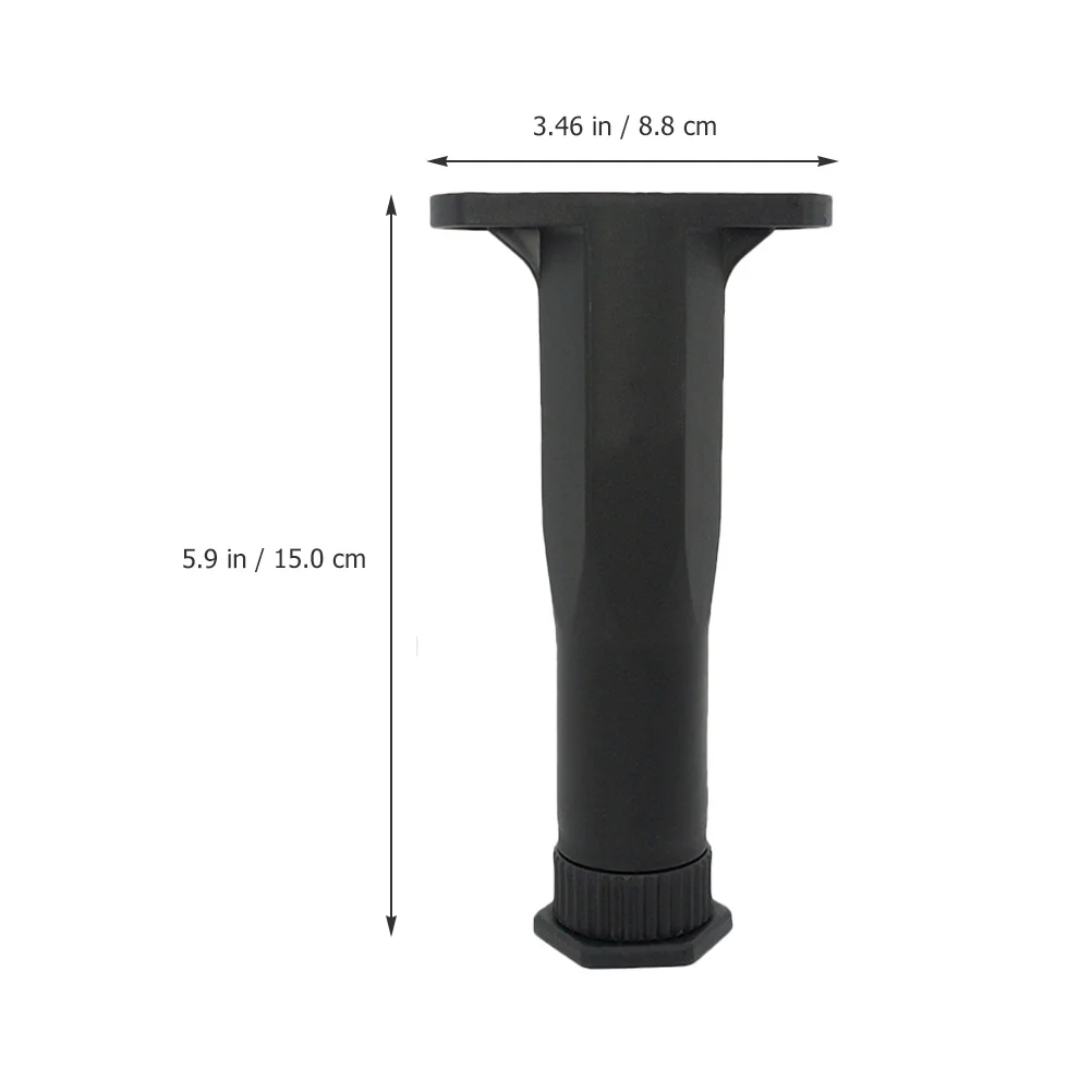 

2Pcs Adjustable Bed Support Legs T-Shaped Frame Feet Durable Height Adjustable Center Support Bed Replacement Parts