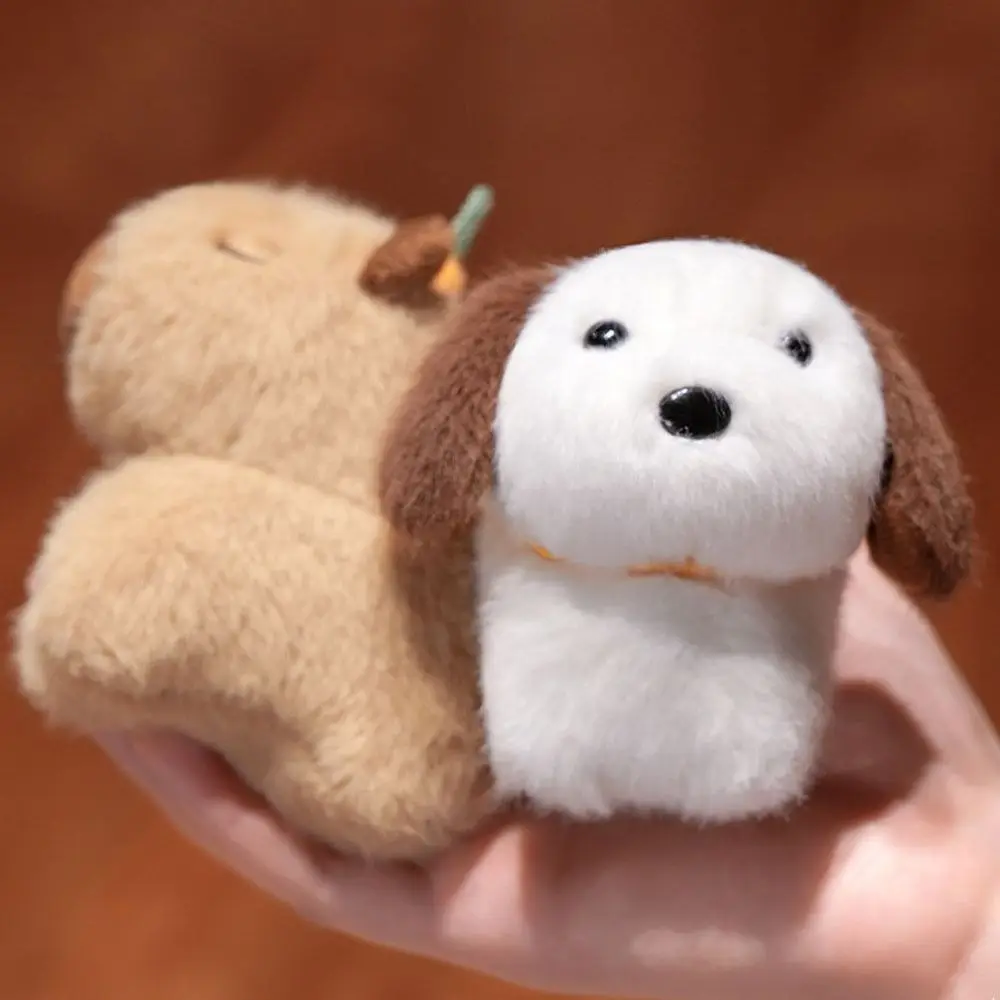 

Dog/Cat/Capybara Doll Plush Capybara Keyring Bag Hangings Ornament Gift Plush Pendant Exquisite Cartoon Stuffed Animals Keyring