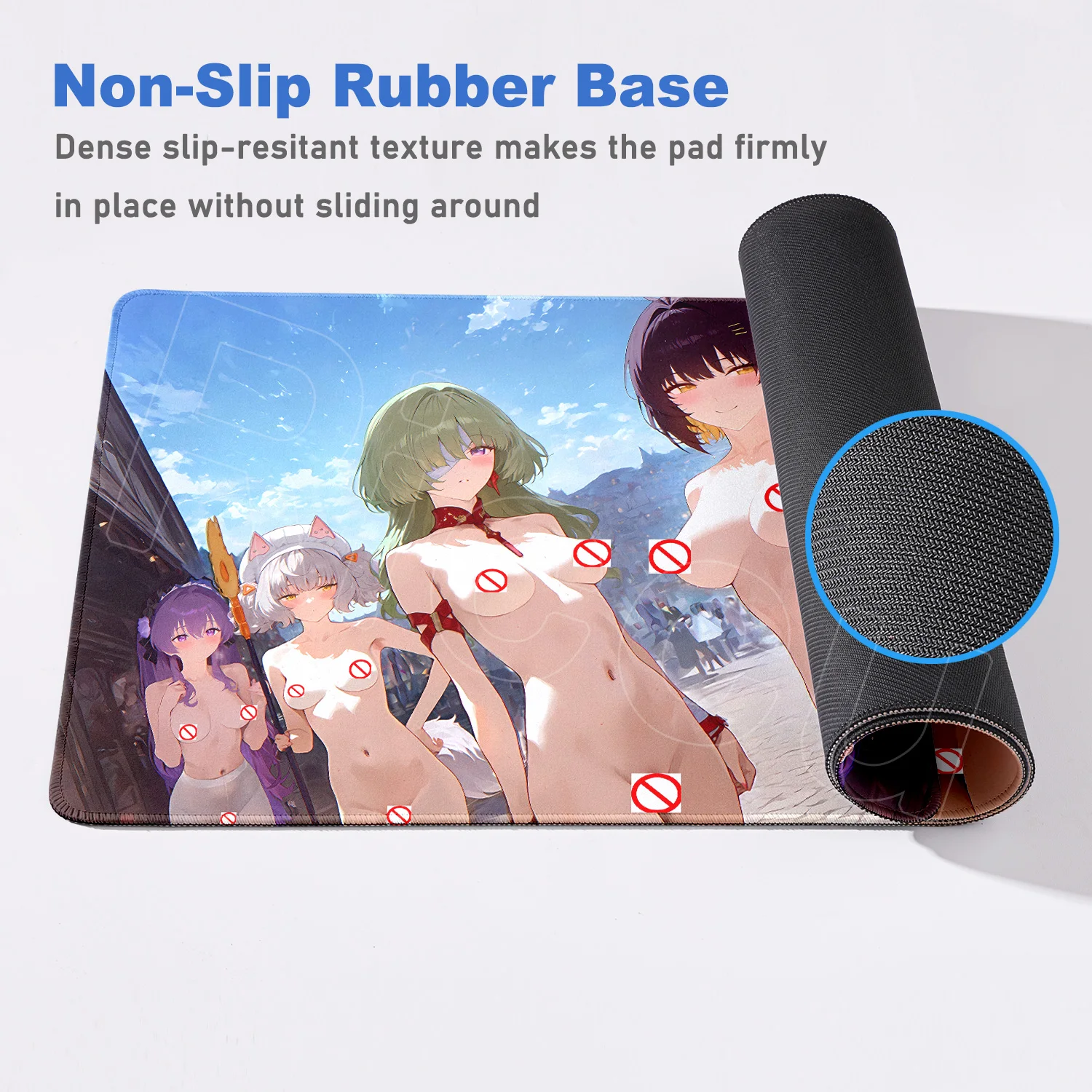 Game Wuthering Waves Hip Mouse Pad Hentai Booty Mousepad Alluring Erotic Anime Playmat Busty Adult Content Sensuous Alluring Mat
