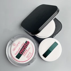 2Pcs Professional Round Shape Portable Facial Powder Foundation Puff Soft Cosmetic Puff Makeup Foundation Sponge Beauty Tool