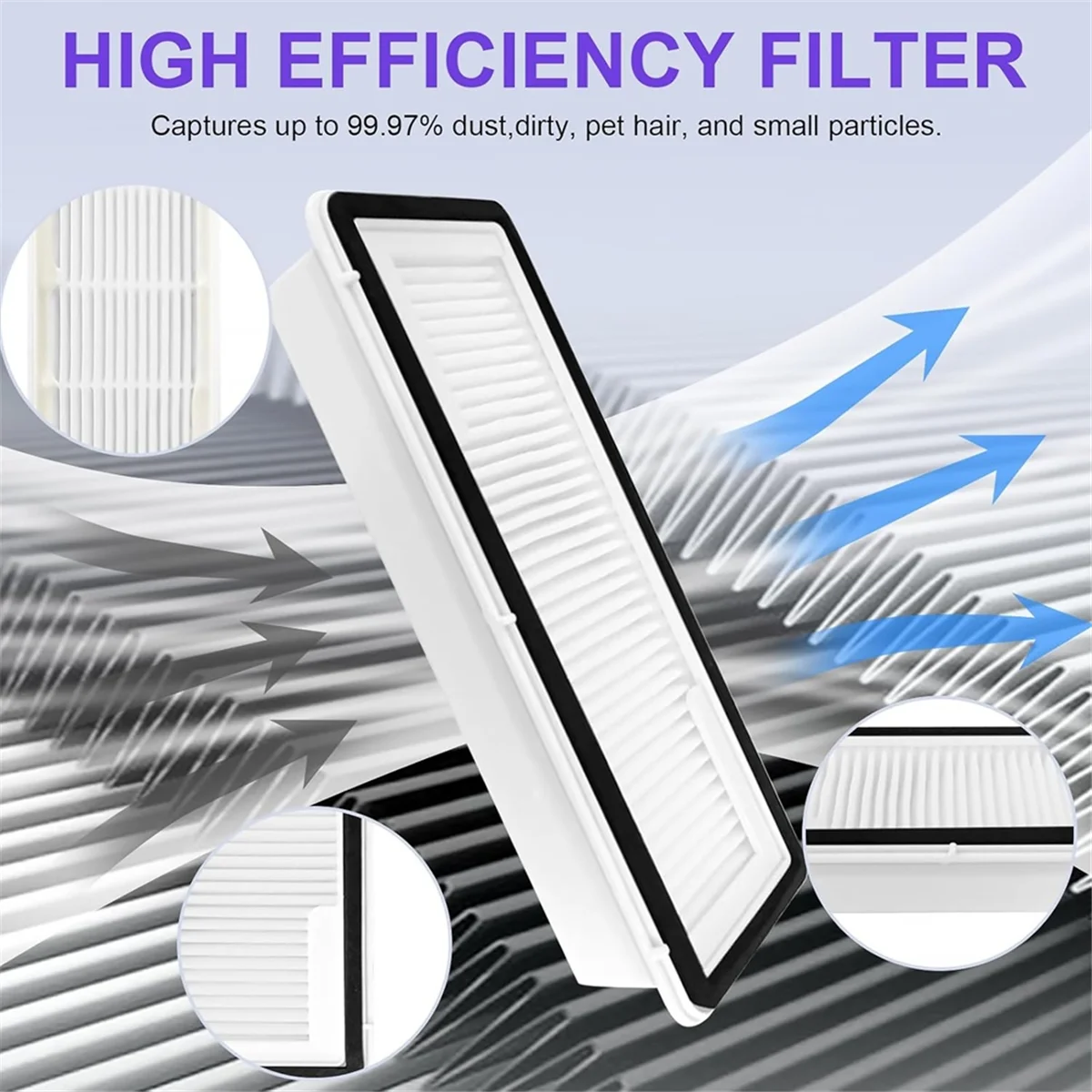 N18R 62PCS Brush Filter Dust Bag and Mop Cloth Kit for Freo Z Ultra YJCC017 Vacuum Cleaner Accessories Replacement