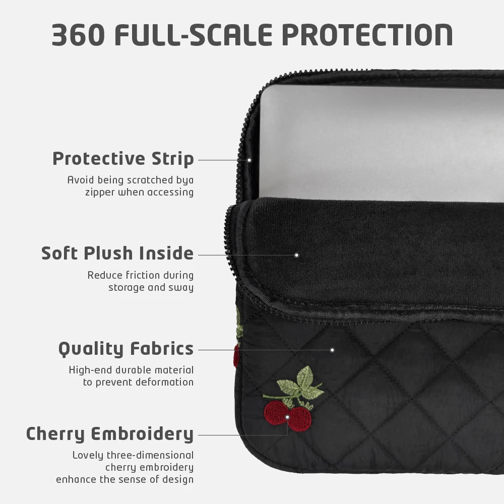 حافظة كمبيوتر محمول لجهاز MacBook Pro/Air مقاس 13 14 15 16 بوصة، Xiaomi، HP، Dell Notebook حافظة مبطنة محمولة، غطاء حماية خفيف الوزن