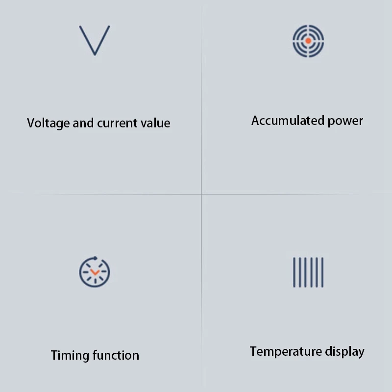 Medidor de Energía Digital LED KWS, Voltímetro y Amperímetro de CC 0-200V, Wattímetro Eléctrico, 50A, DT38 KEWEISI