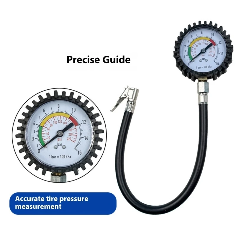 

D0UC Precise Engineered Tire Pressure Monitor Accurate to 0.1PSI Easy to Read Display