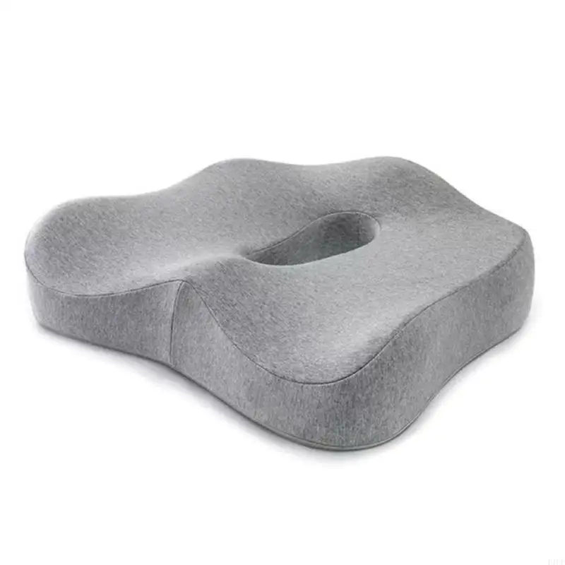 F1CF Comfort Memory Foam Cushion For Office Chair Car And Home Posture Support