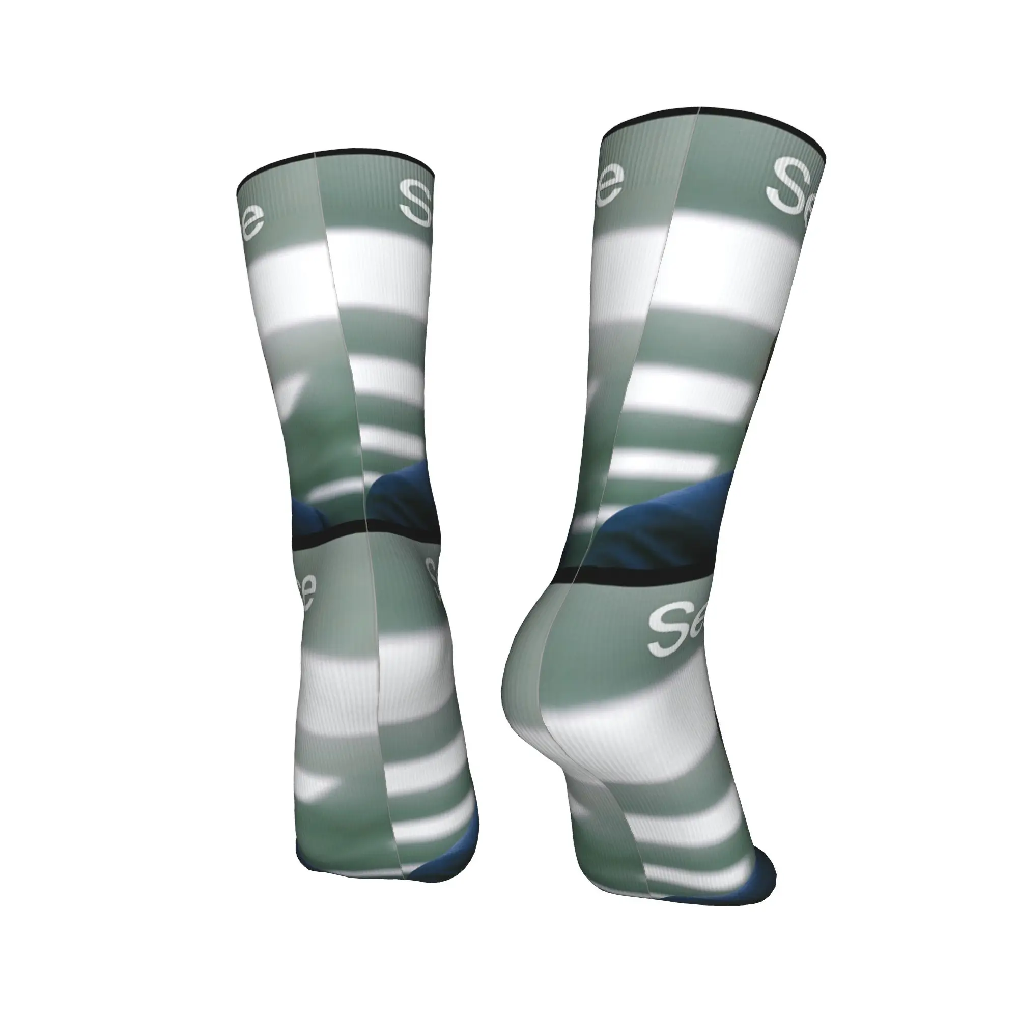 lumon indústrias severance tv meias moda meias unissex homens meias respiráveis primavera correndo padrão anti suor