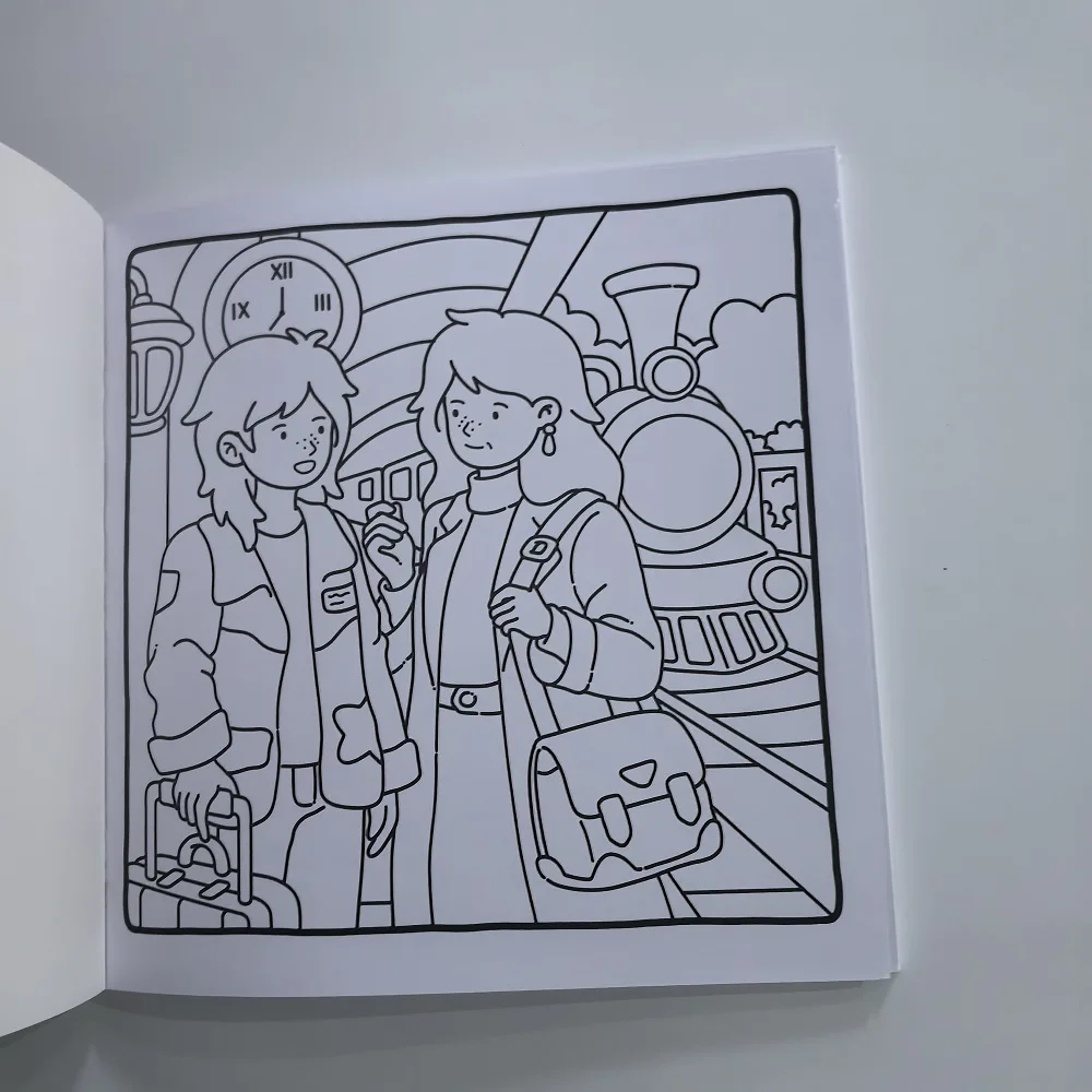 Dear Mom Cute & Comfy Coloring Book for Adults Cute Drawing Book Perfect Gift for Party and Birthday