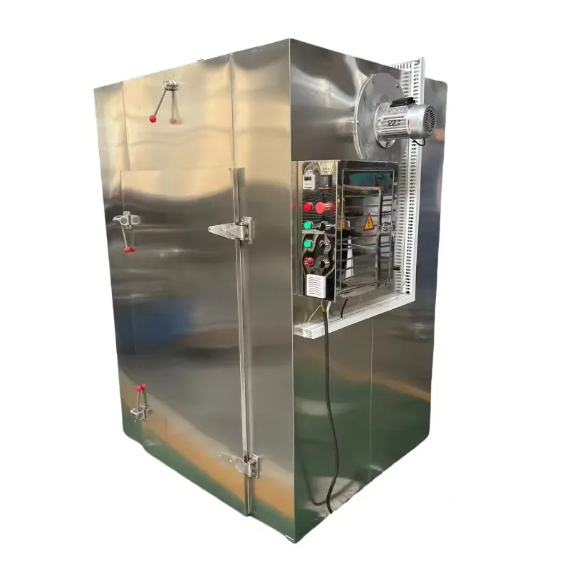Industrial Heating Equipment Durable Temperature Adjustable Hot air Circulation Drying Oven with Trolley and Trays