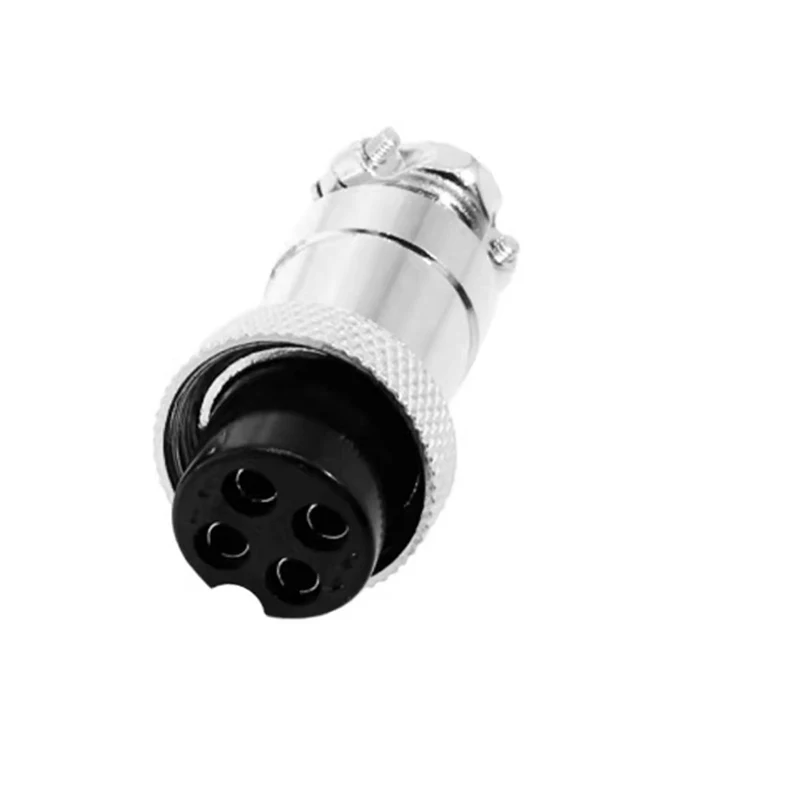 GX12-4 Pin Male Female Cable Circular Aviation Socket Plug Connector,Sewer Pipe Endoscope Camera Accessories,TIMOOK