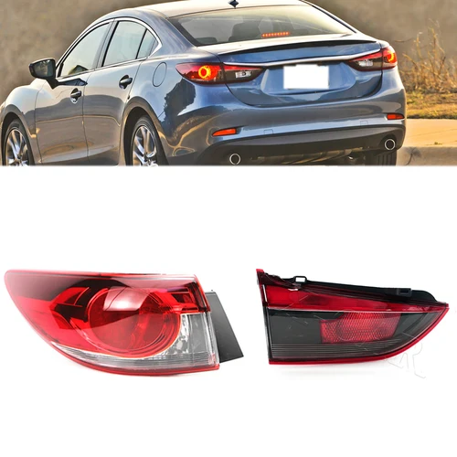 Parachoques trasero izquierdo y derecho para coche Mazda 6 Atenza, luz antiniebla trasera para interior y exterior, señal de giro, 1 piezas, 2014, 2015, 2016