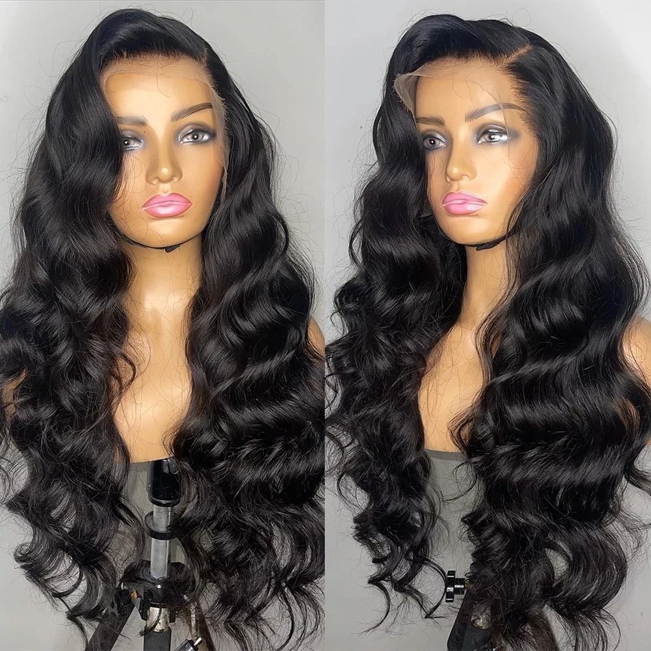 WIGIRL 13x6 HD Body Wave Lace Front Human Hair Wigs Glueless Wig Brazilian 30 40 inch Water Wave 13x4 Lace Frontal Wig For Women