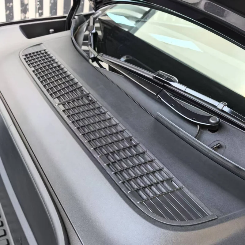 Für Tesla Model Y YL 2025-2026 Lufteinlass-Abdeckung, Lufteinlassgitter, Schutzgitter, Insektenschutzfilter-Clip, Auto-Zubehör – Detail 3