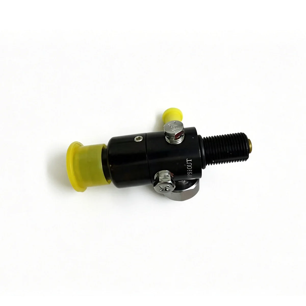 

HPA Air Tank Pressure Regulator 5/8''-18UNF Thread 4500psi to 1800psi Output Valve