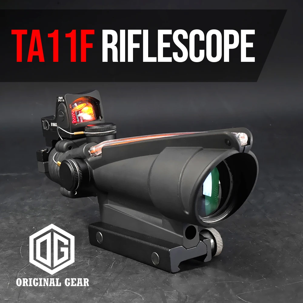 

TA31 TA11F 3.5X35 RM06 Red Dot Scope Riflescope Optic Sight Airsoft accessories Real Fiber Glass Reticle Hunting Air rifle