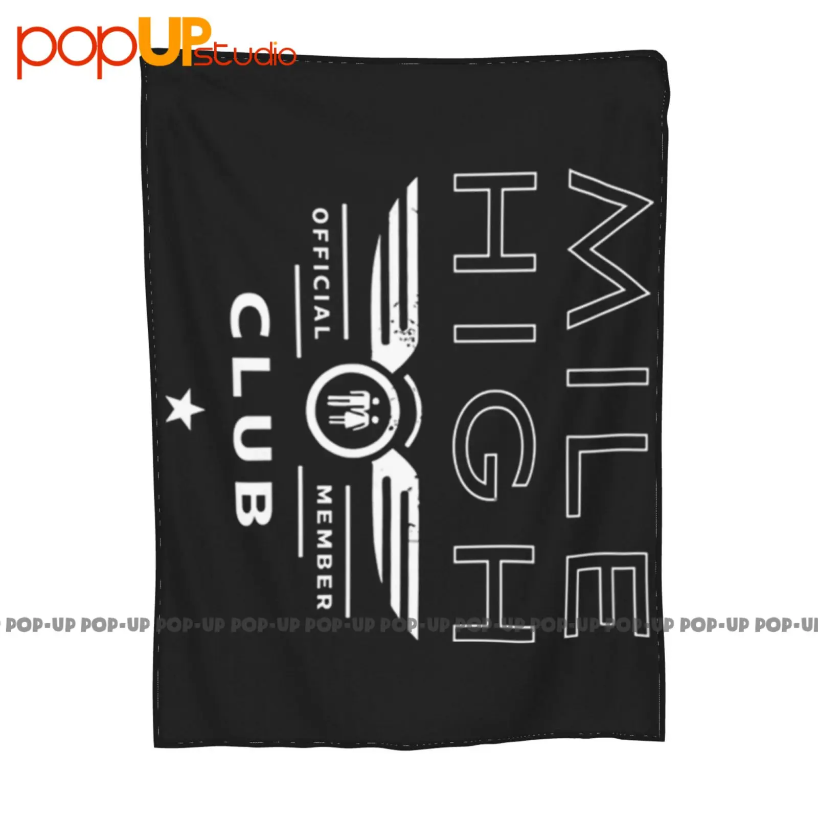 Mile High Club Official Member Ultra-Soft Blanket Quilt Winter Sofa Cover Bed Covers